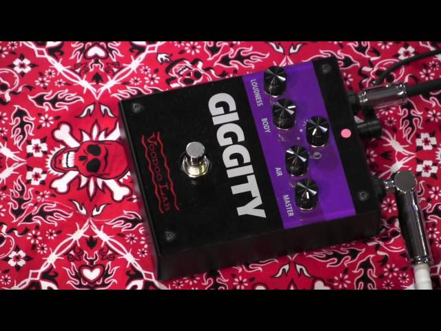 Voodoo Lab GIGGITY overdrive pedal demo with RS Guitarworks
