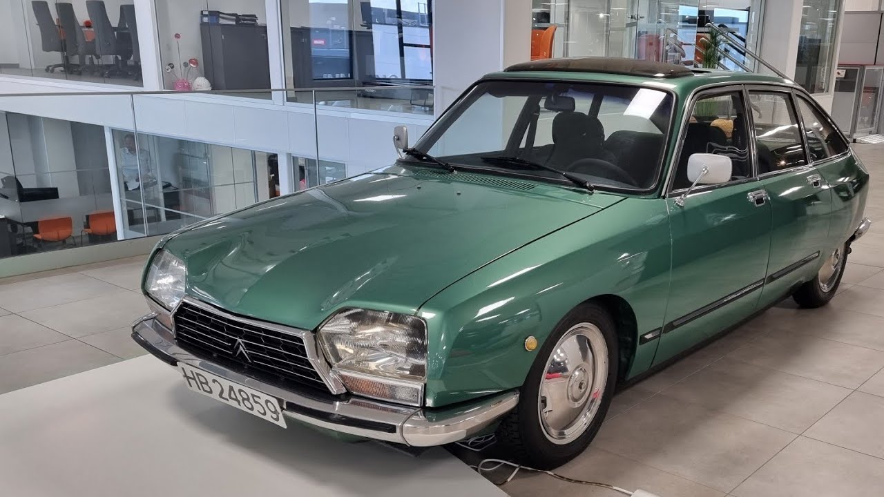 Citroen GS Pallas 1976 | Classic Car | Visual Review - YouTube