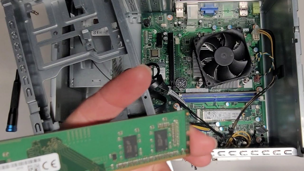 Lenovo IdeaCentre 5 14IMB05 Disassembly RAM SSD Hard Drive Upgrade