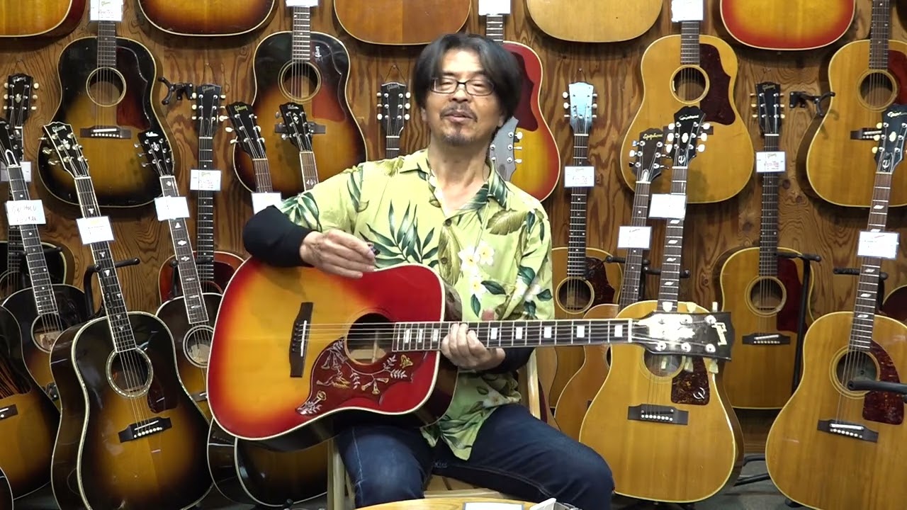 GIBSON HUMMINGBIRD CS 1976 - YouTube