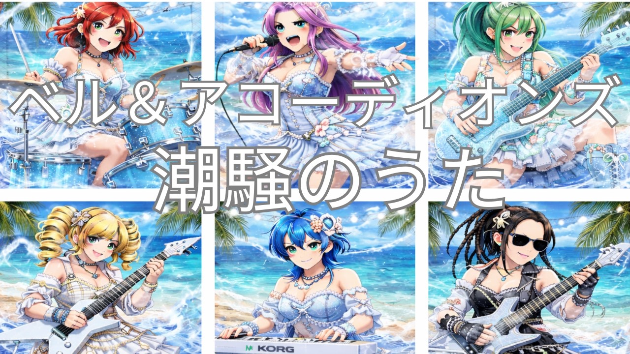 ベル＆アコーディオンズ/潮騒のうた(（Cover） - YouTube