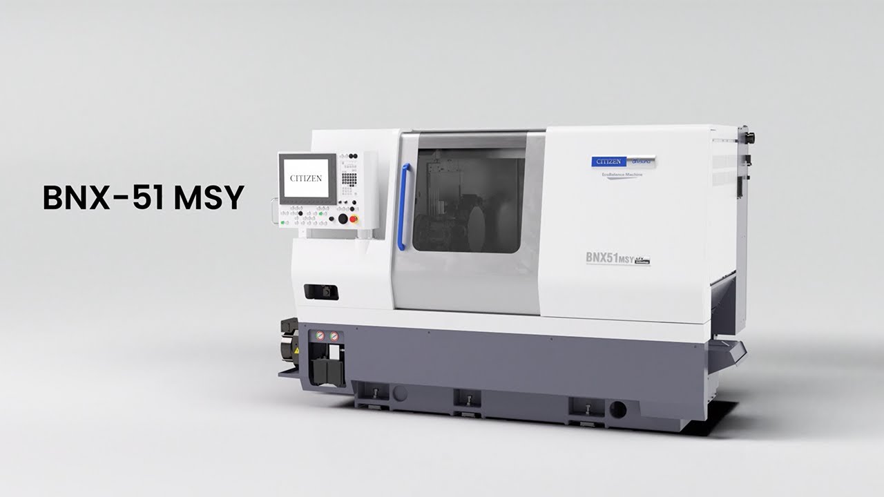 Miyano BNX-51MSY LFV - YouTube