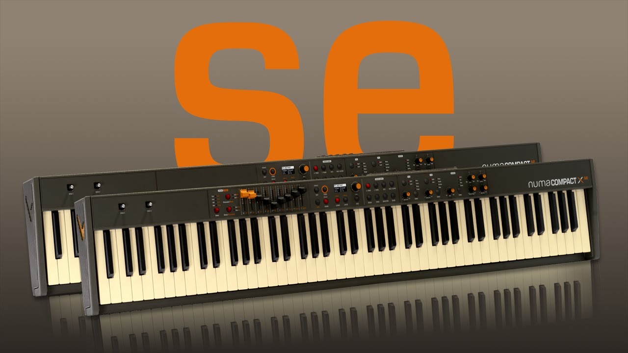 Studiologic Numa Compact SE / X SE | 超軽量＆スリムサイズの88鍵