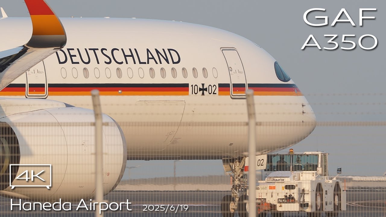 ドイツ政府専用機】German Air Force [GAF] A350 (10+02) GAF902 BER