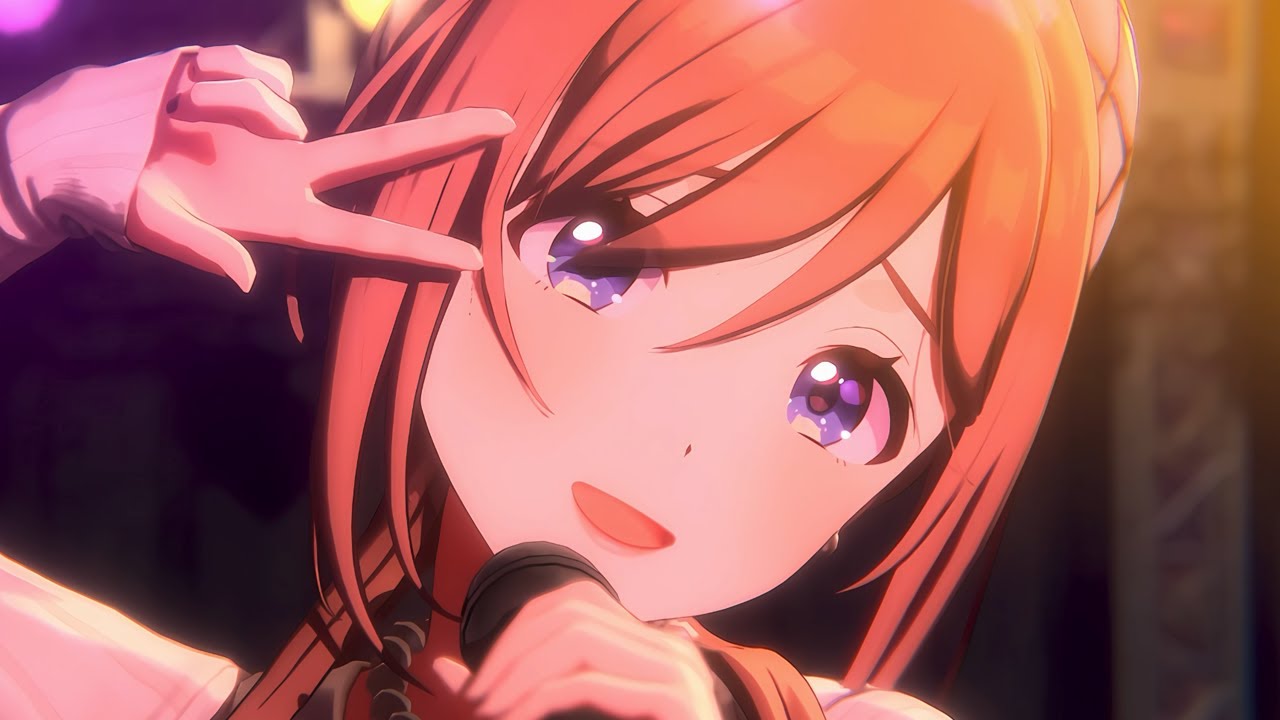 学園アイドルマスター MV 4K】L.U.V 【学マス 姫崎莉波】 - YouTube