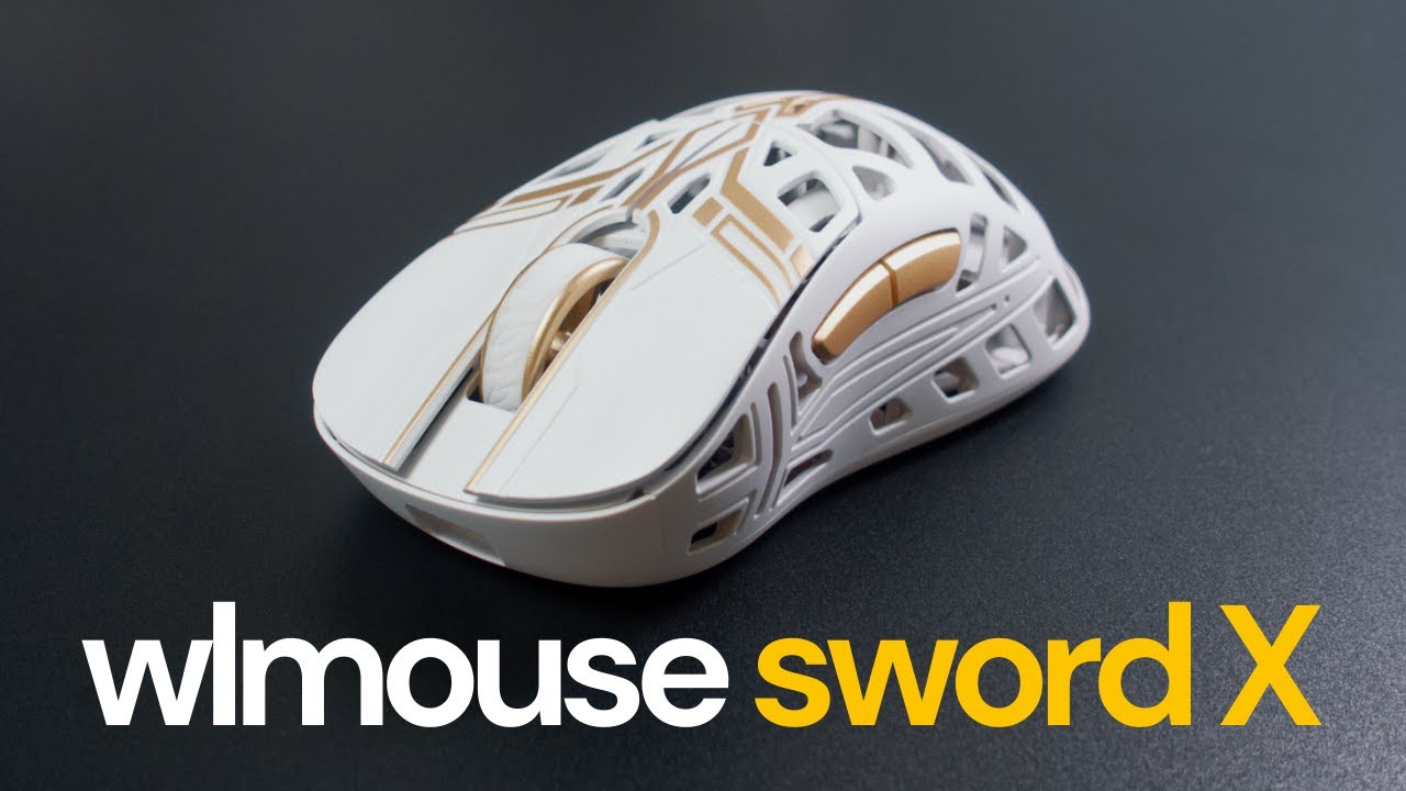 WLMOUSE Sword X - The Perfect Ergonomic Magnesium Gaming Mouse