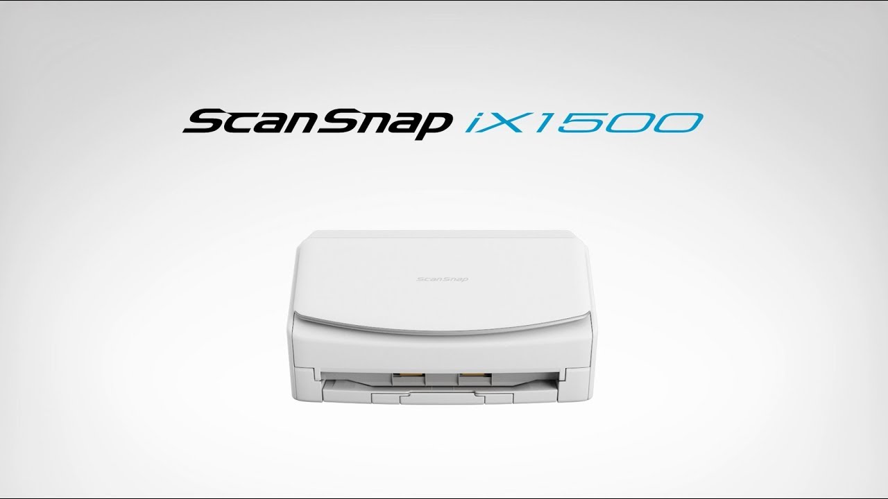 ScanSnap iX1500 Introduction - YouTube