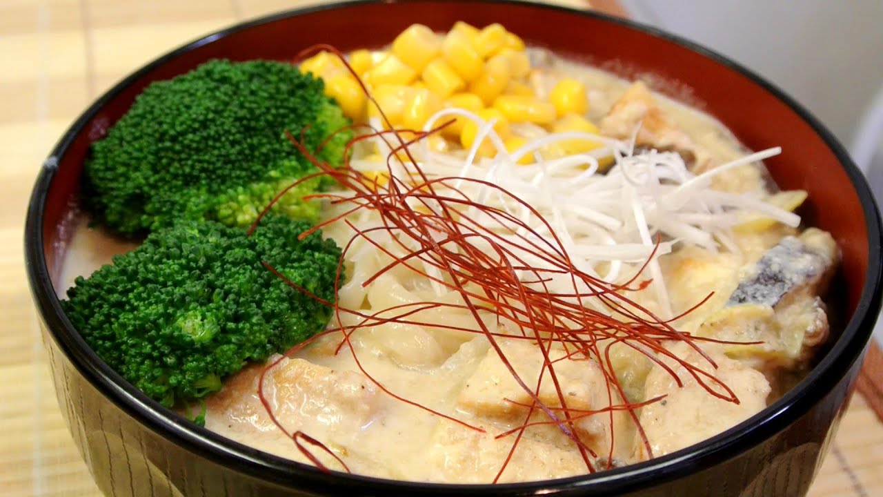 How to make vegan-vegetarian UDON noodle / ベジタリアンうどん