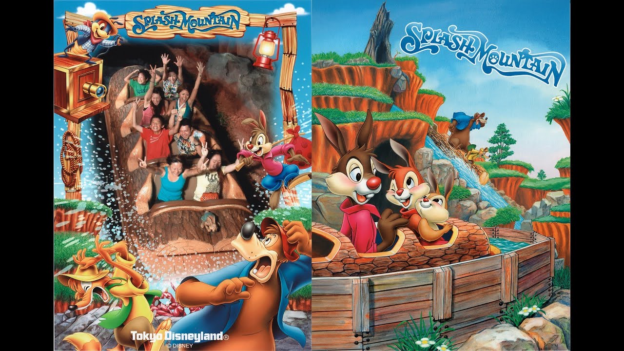 東京ディズニーランド スプラッシュ・マウンテン 2002 - YouTube