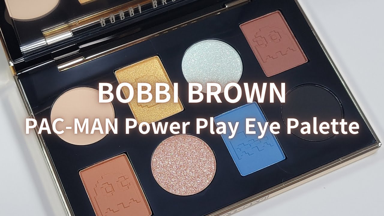 BOBBI BROWN パックマン パワー プレイ アイ パレット - YouTube