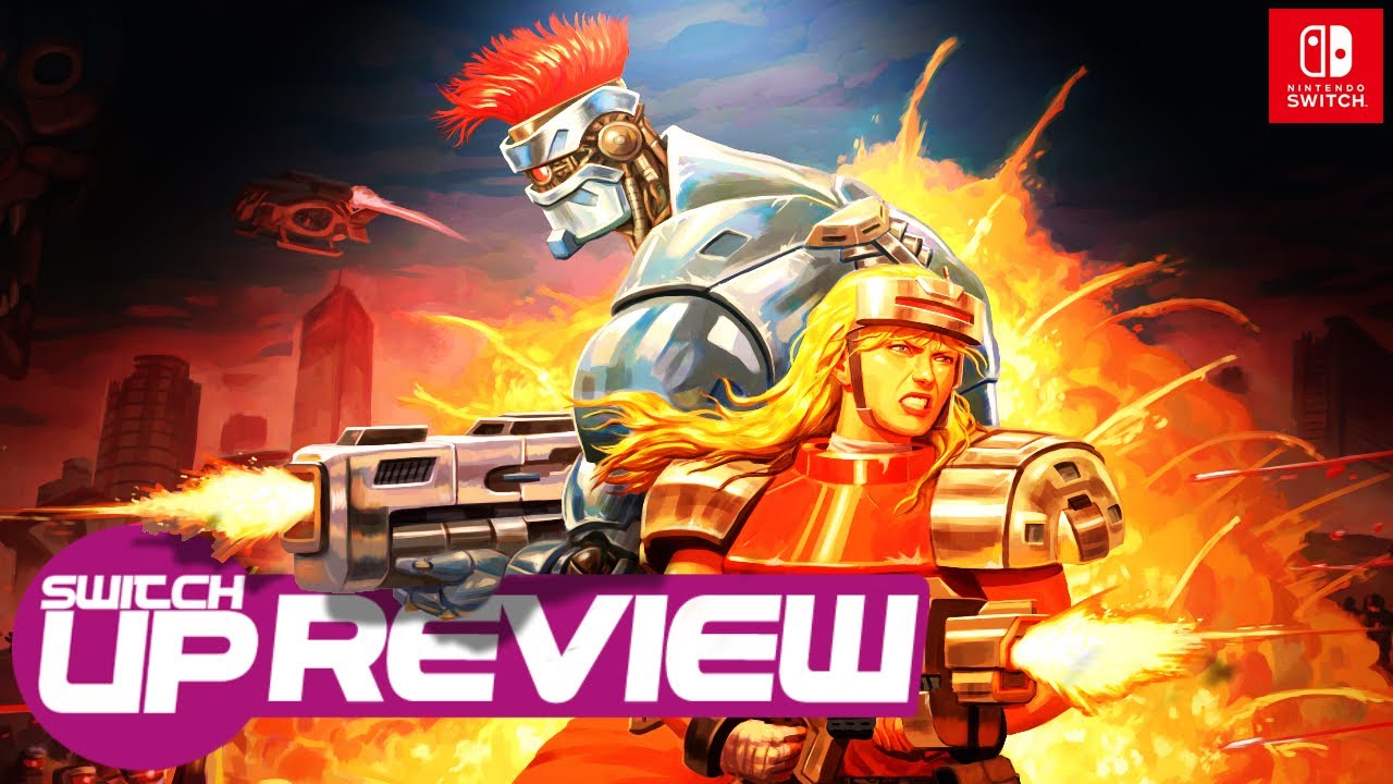 Blazing Chrome Switch Review - Run 'n' Gun FUN? - YouTube