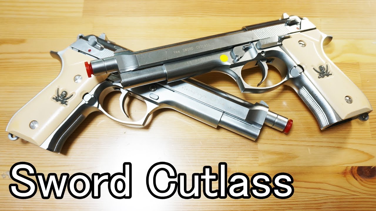 Gas Gun] Light maintenance for KSC's Sword Cutlass (Black Lagoon