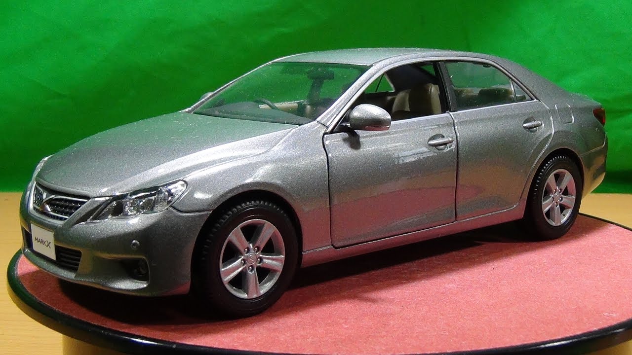 非売品 色見本 ミニカー トヨタ マークX - YouTube