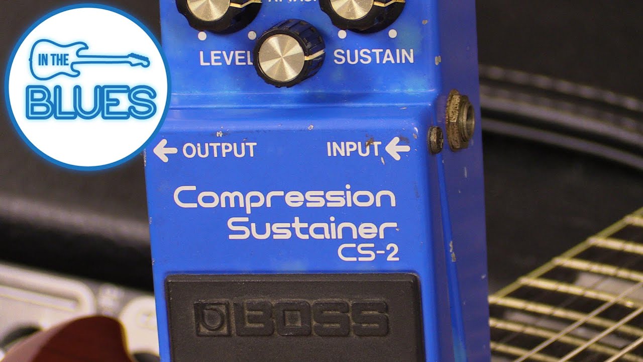 BOSS Compression Sustainer CS-2 Pedal (1980's) - YouTube