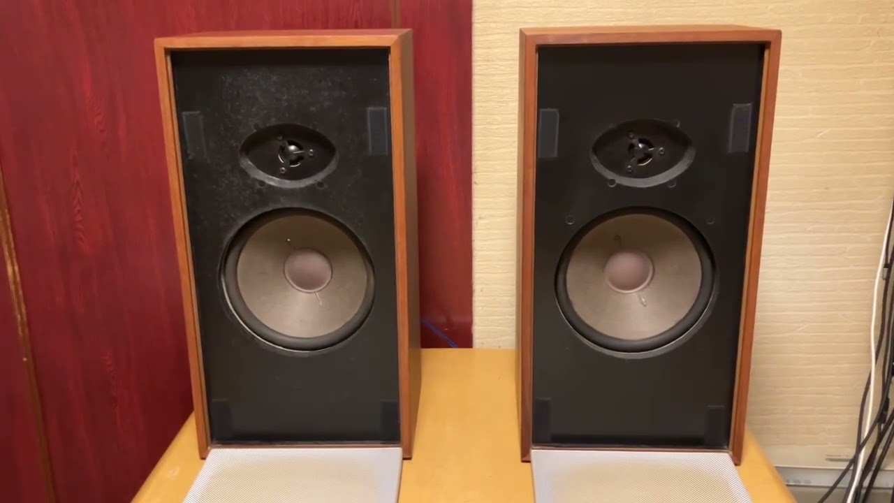 オーディオ試聴動画 Electoro Voice 409-8E使用 合板バスレフ箱(EV