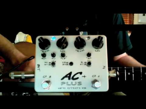Xotic AC Plus Boost/Overdrive Pedal Review by Sweetwater - YouTube