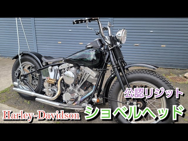 ショベル ワンオフ ショットガン リジッドフレーム用 ハーレー HARLEY