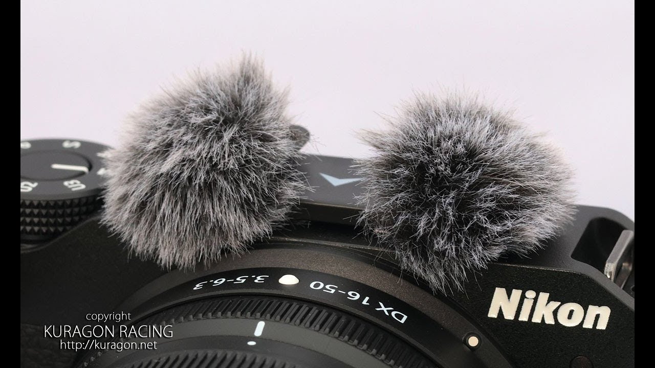 ウインドマフ】Nikon Z30とX-E4で内臓マイク比較【モフモフ】 - YouTube
