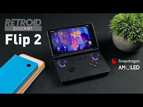 Retroid Pocket Flip 2 First Look! An Outstanding AMOLED Clamshell