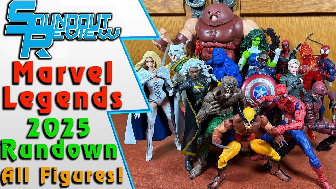 Marvel Legends 2025 Recap: Every Figure Reviewed! X-Men, Spider