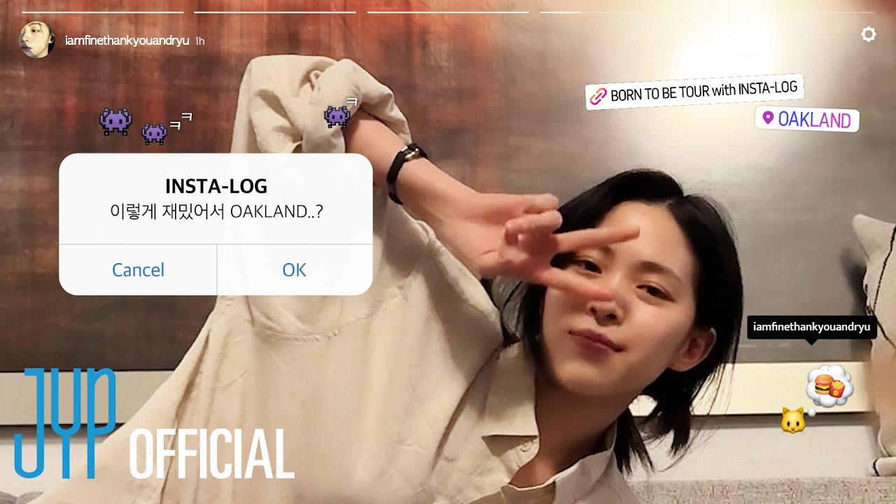 Insta-LOG] EP16 #RYUJIN #OAKLAND | ITZY 2ND WORLD TOUR 'BORN TO BE
