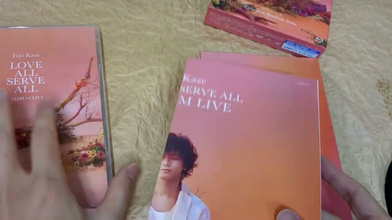 Unboxing] Fujii Kaze LOVE ALL SERVE ALL STADIUM LIVE [English
