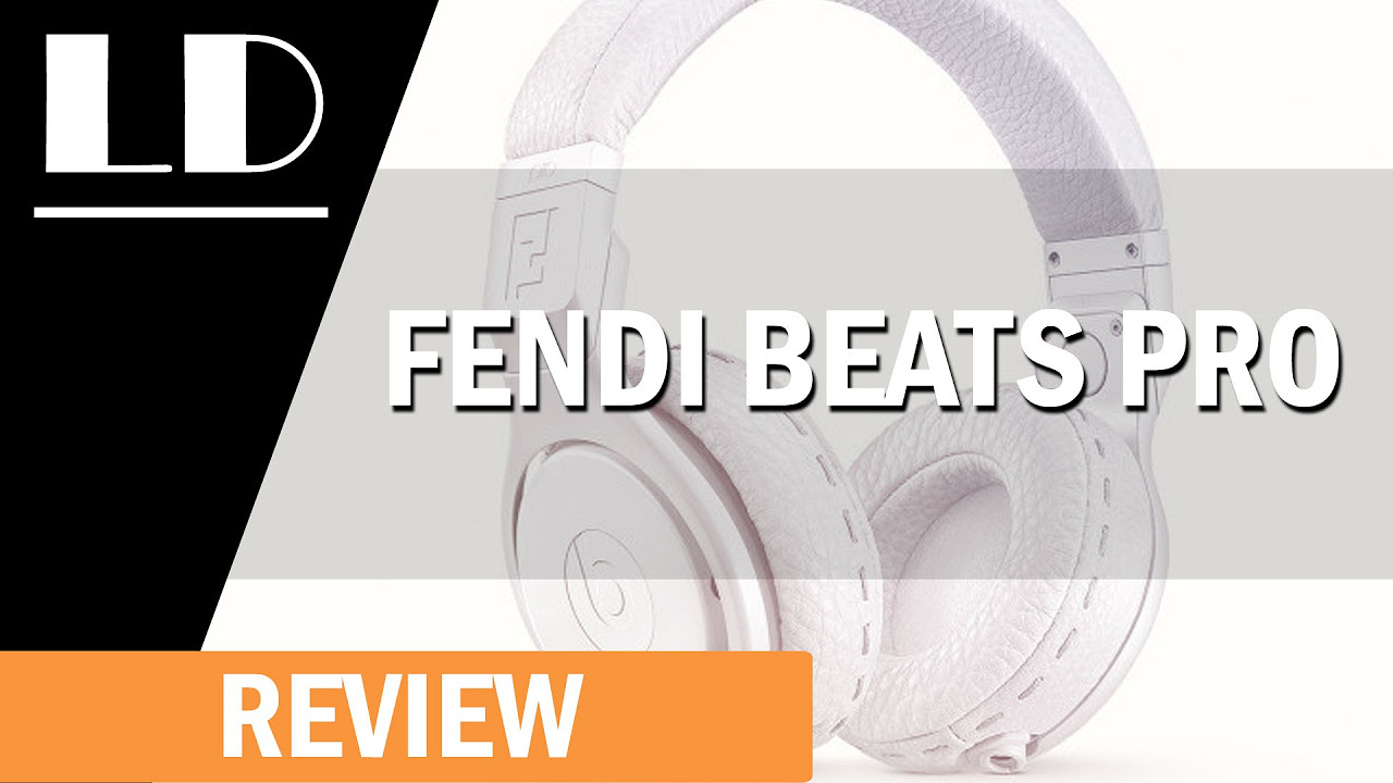 Fendi x beats by Dre Pro Unboxing and Review - YouTube