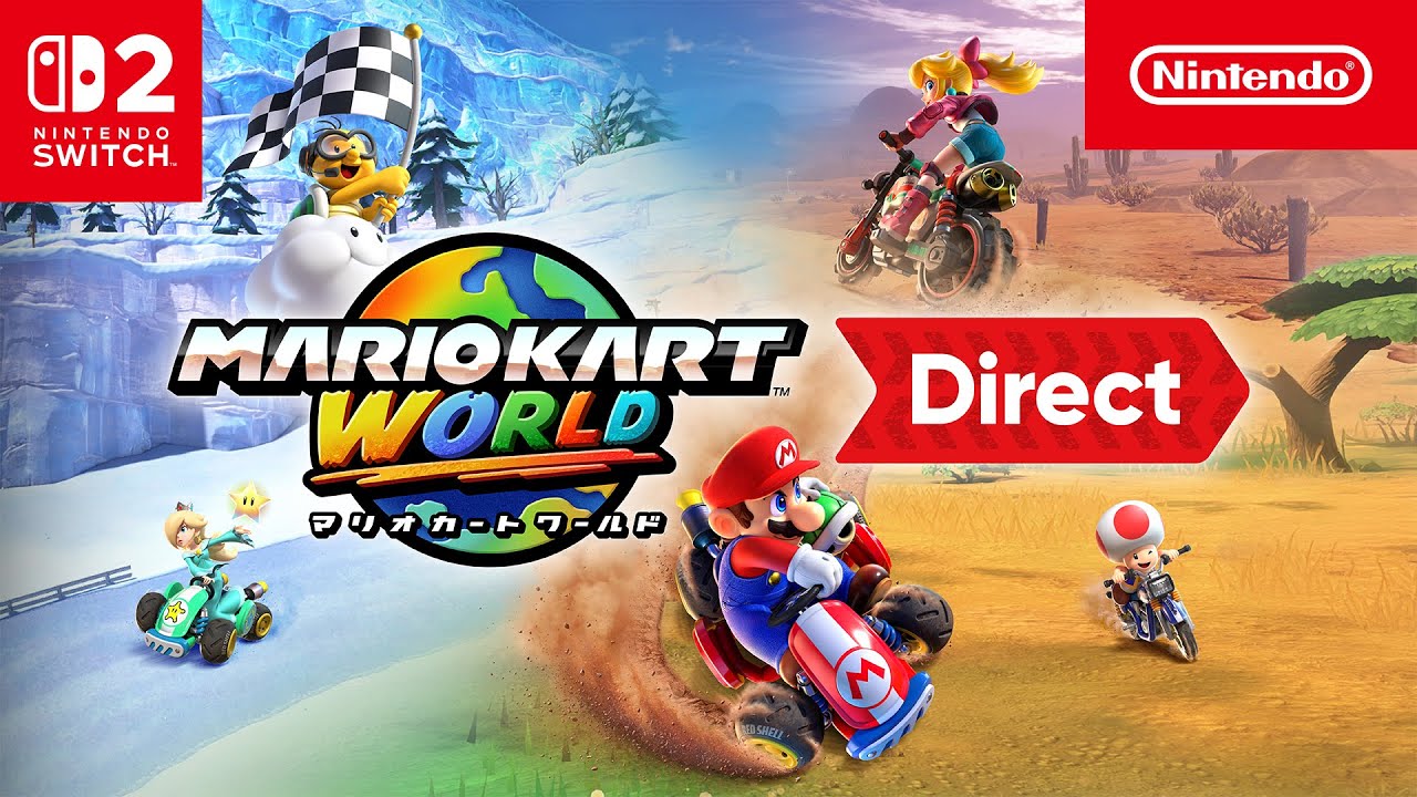 マリオカート ワールド Direct - YouTube