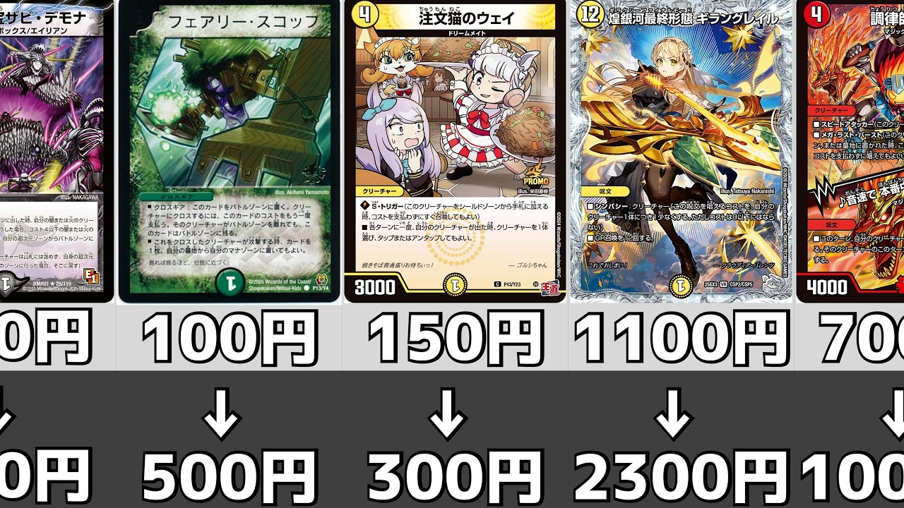 デュエマ】カード価格高騰まとめ【2026年2月中旬】 - YouTube