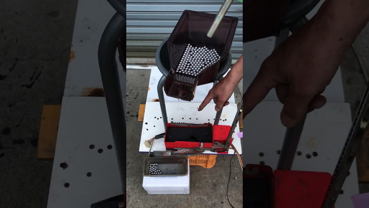 ♯シルバー電研玉上げ機 - YouTube