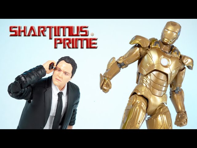 Marvel Legends Happy Hogan & Mark 21 Iron Man Infinity Saga Iron