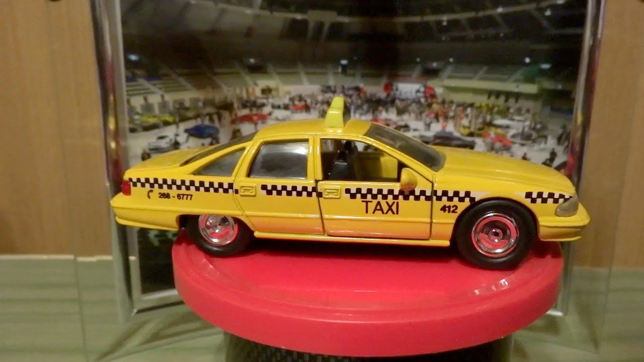 ☮ 働く車 CHEVROLET CAPRICE TAXI mini car シボレー カプリス