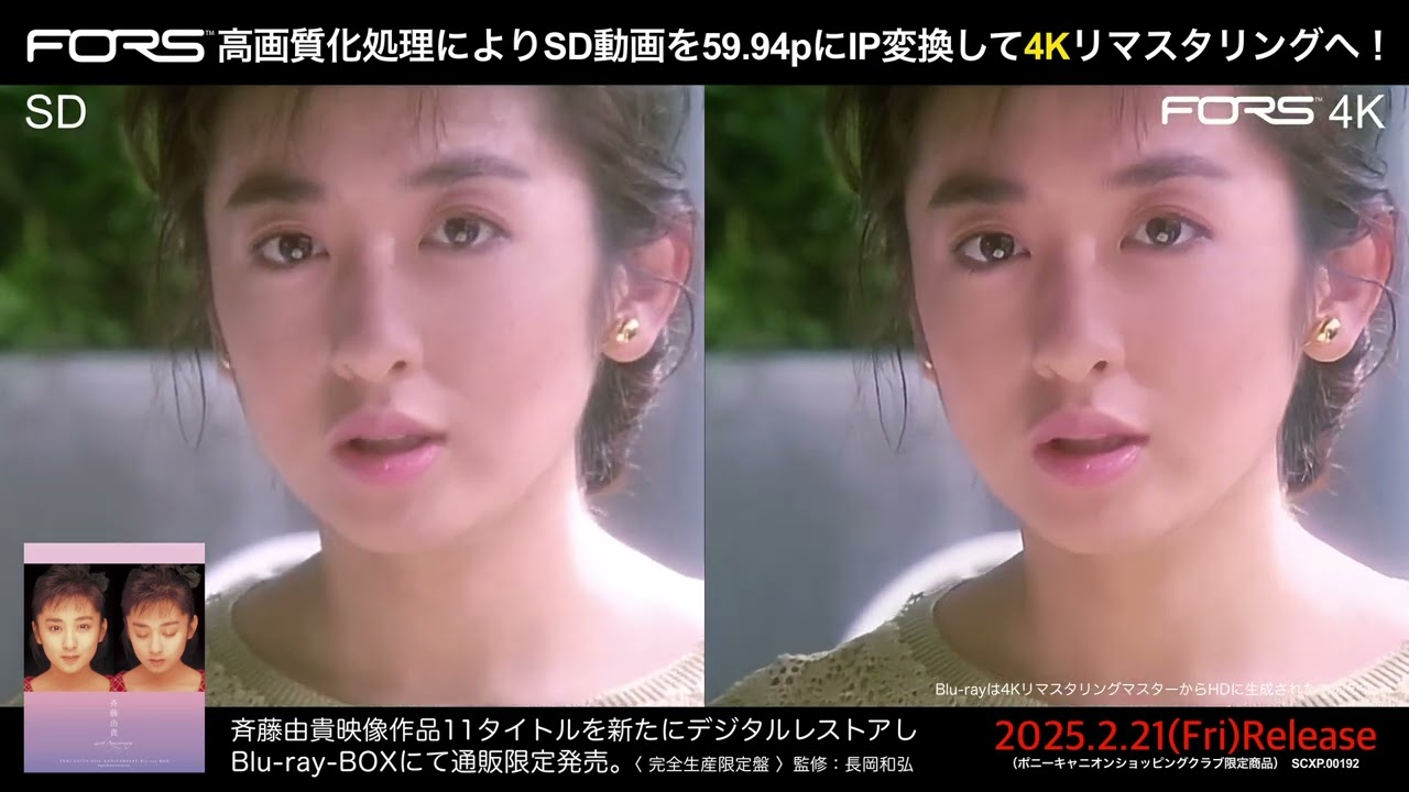 斉藤由貴40周年記念