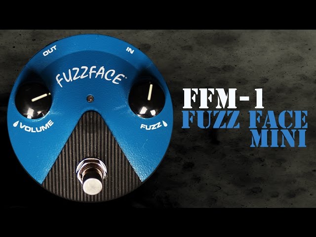 Jim Dunlop Fuzz Face Mini FFM1 Pedal Demo - YouTube