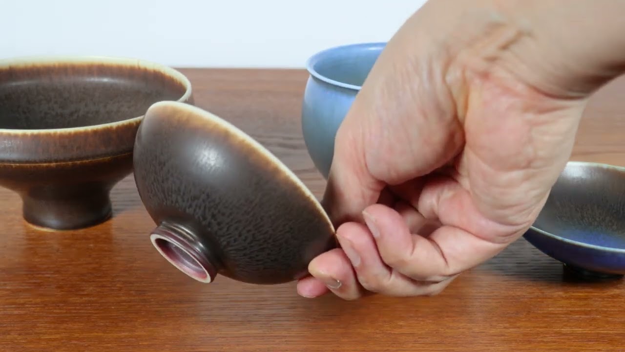 Berndt Friberg（ベルント・フリーベリ）釉と形が良い碗作品たち - YouTube