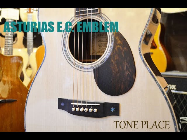 年間限定生産品! ASTURIAS E.C. EMBLEM ＠TONEPLACEGUITAR - YouTube