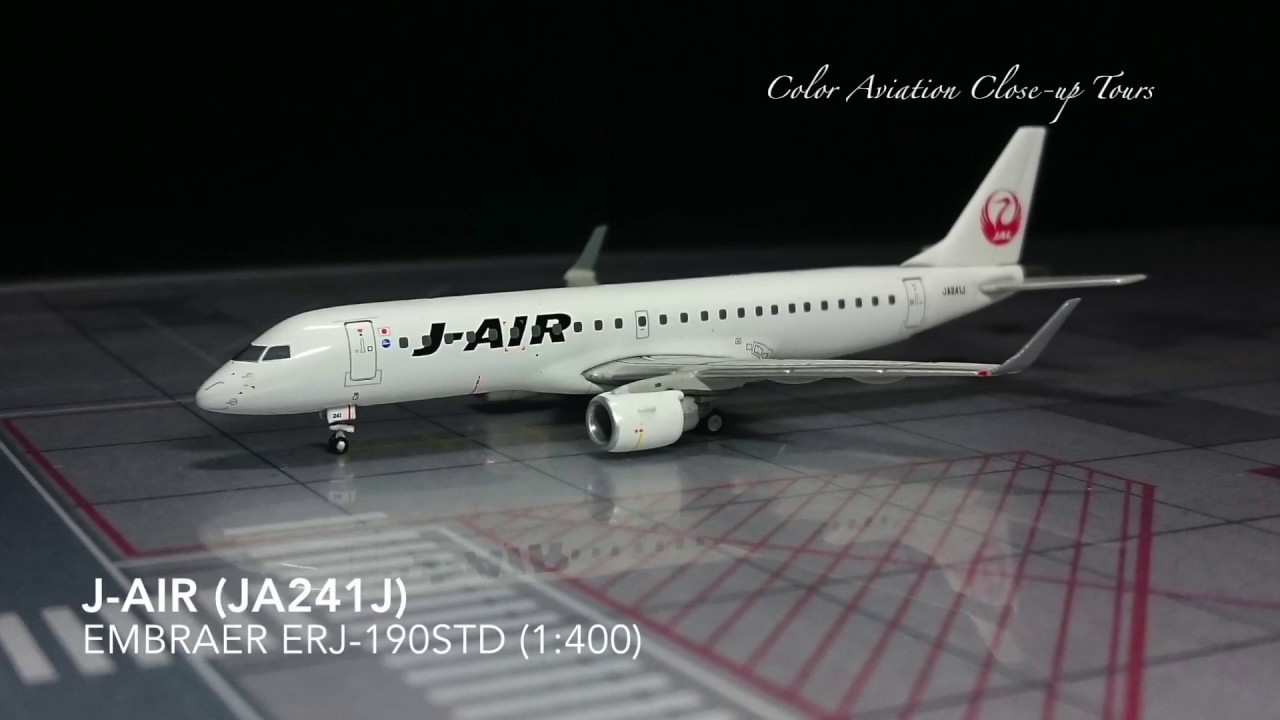1:400 J-Air JA241J Embraer ERJ-190 STD / E190 with Japan Airlines