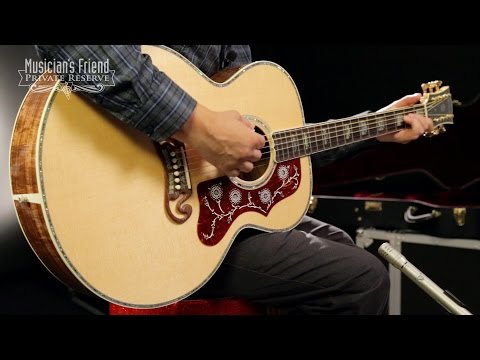Gibson Limited Edition SJ-200 Koa Custom Acoustic Guitar - YouTube