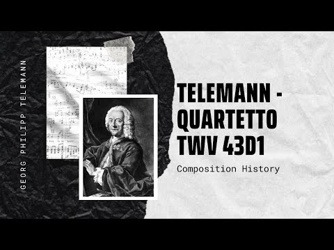 Telemann - Quartetto, TWV 43D1 - YouTube