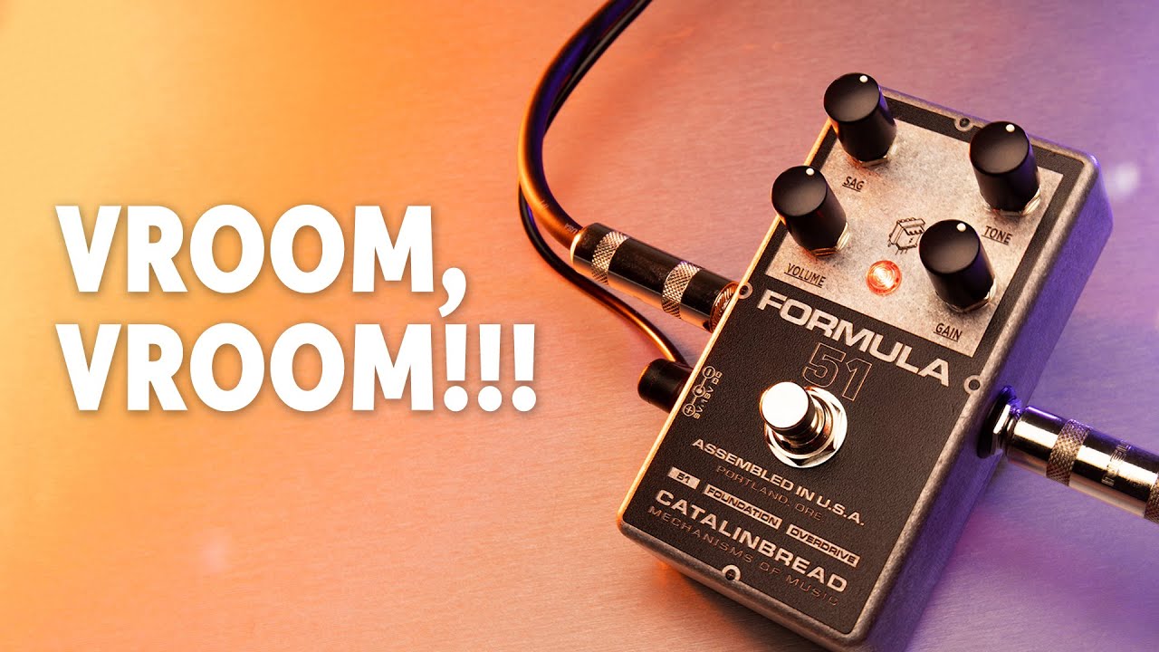 Catalinbread Formula '51 Overdrive Pedal - YouTube