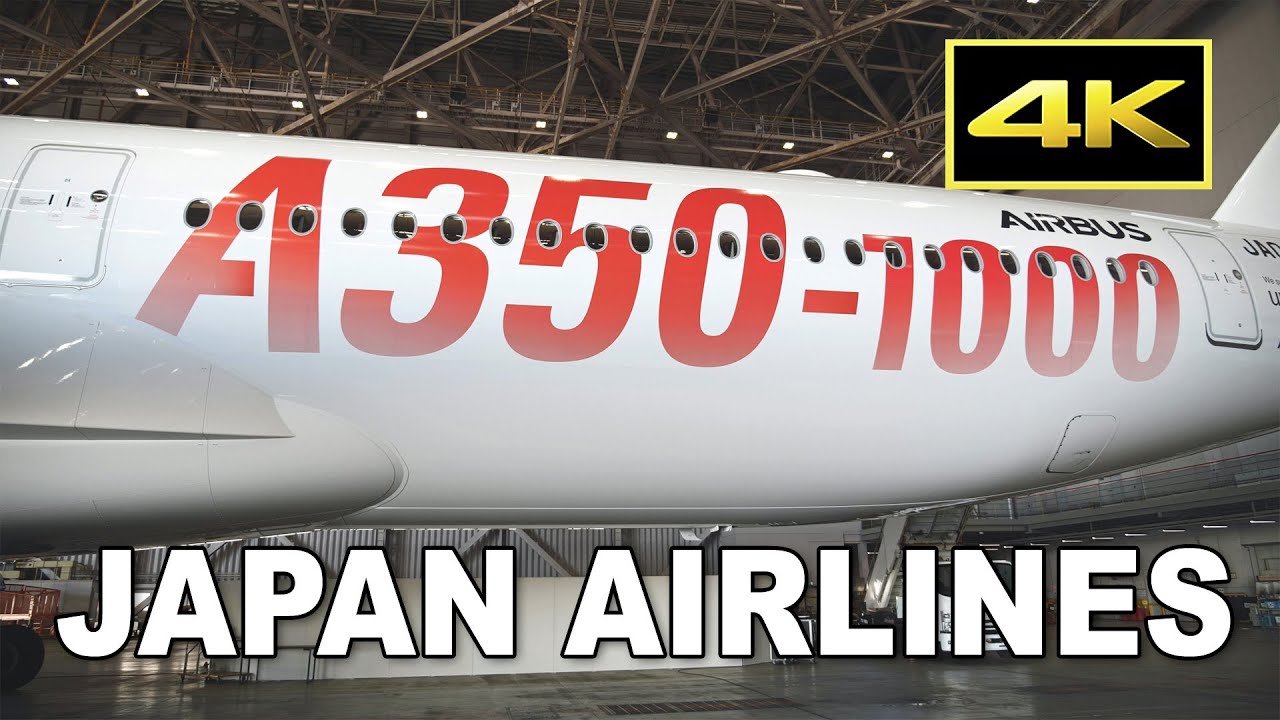 4K] JAL Airbus A350-1000 [JA01WJ] - 日本航空の新しい国際線フラッグ