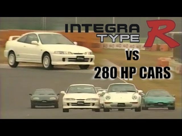 ENG CC] Integra Type R vs. 280HP JDM Sports cars - NSX, GT-R, RX-7