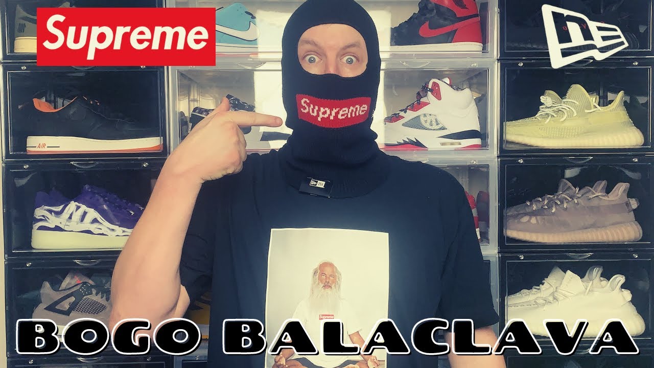 SUPREME FW21 WEEK 17 X NEW ERA BLACK BOGO BALACLAVA REVIEW + TRY