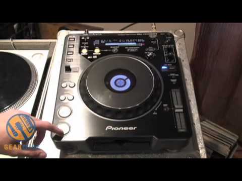 Pioneer CDJ1000 MK3: Starting And Stopping The CDJ1000 - YouTube