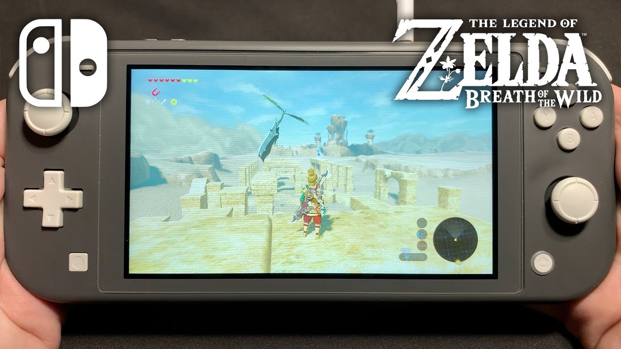 The Legend Of Zelda BOTW on Nintendo Switch Lite #13 - YouTube