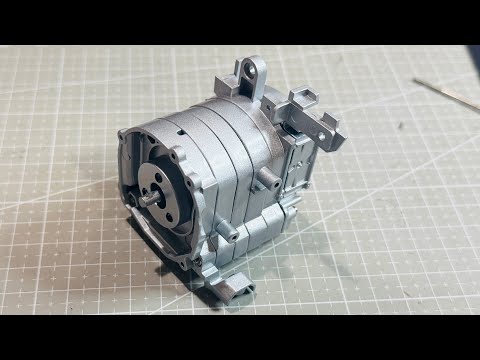 まわらないけろRX7 8号 ロータリーエンジン本体完成 デアゴスティーニ