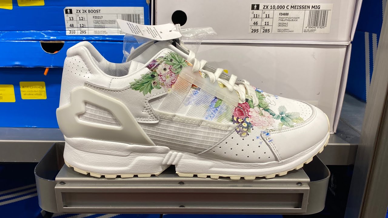 Adidas Originals ZX 10000 Meissen (Cloud White/Cloud White/Off