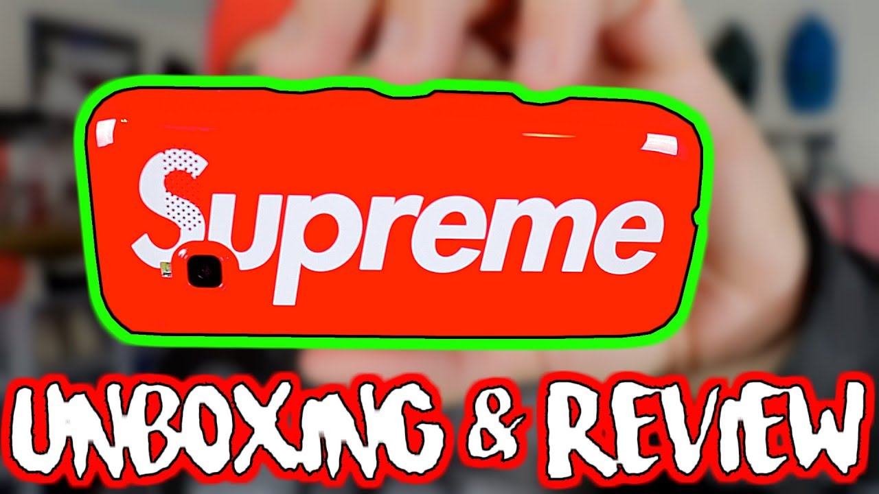 Supreme Blu Burner Phone REVIEW & LEGIT CHECK | FW19 Week 8 - YouTube