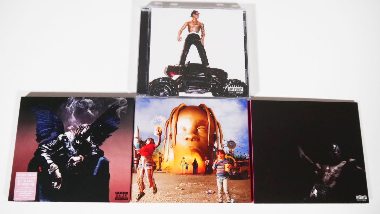 Travis Scott Discography (CD) Unboxing - YouTube