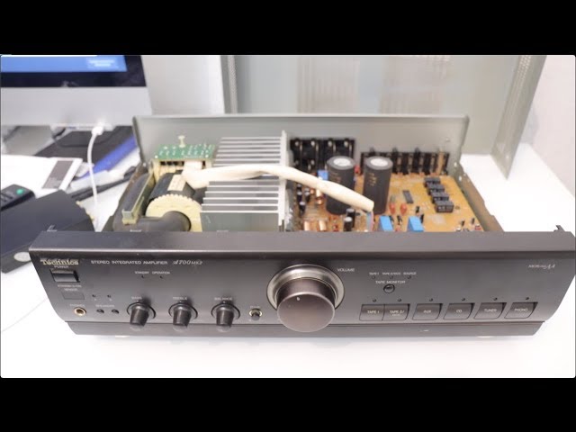 Technics SU-A700MK2 - A Look Inside + Test - YouTube